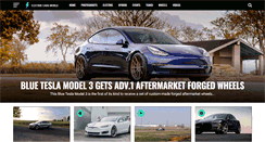 Desktop Screenshot of electriccarsworld.com